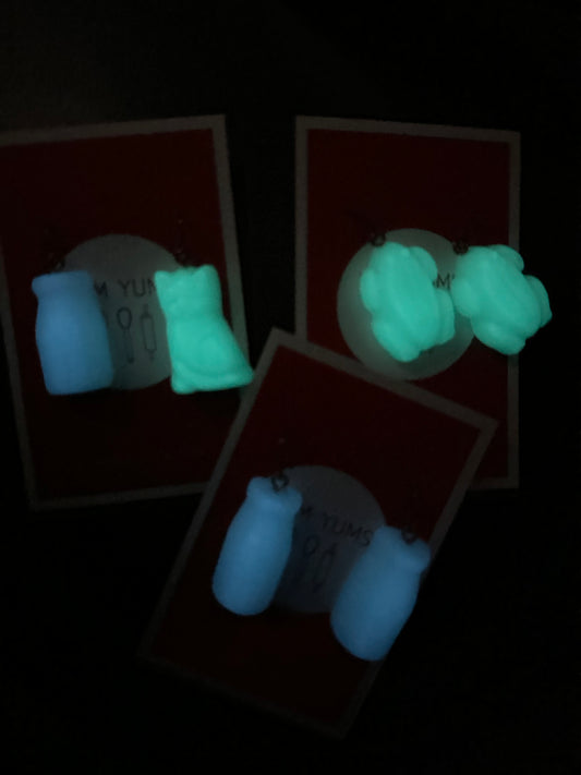 SAMPLE - Glow in the Dark Earrings